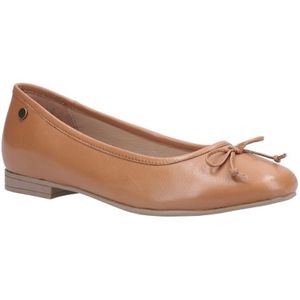 Hush Puppies Dames/dames Naomi Slip On Leren Balletpomp (Tan) - Maat 36