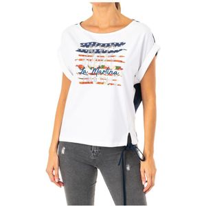 Dames-T-shirt Met Korte Mouwen LWR308 - Maat L