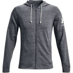 Under Armour - Rival Terry - Trainingsjack - Grijs - Badstof