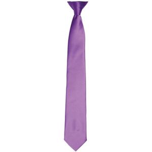 Premier Satijnen stropdas voor volwassenen (Rijke Violet)