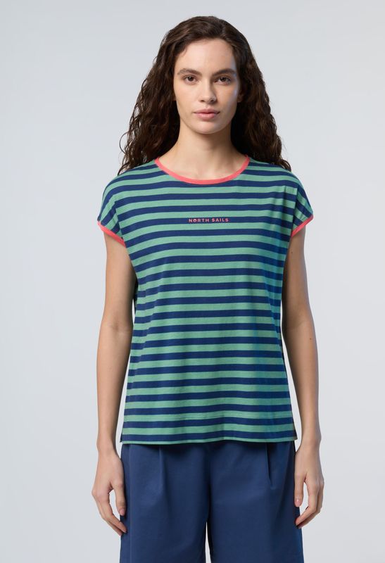 North Sails - Dames-T-shirt - Katoenjersey