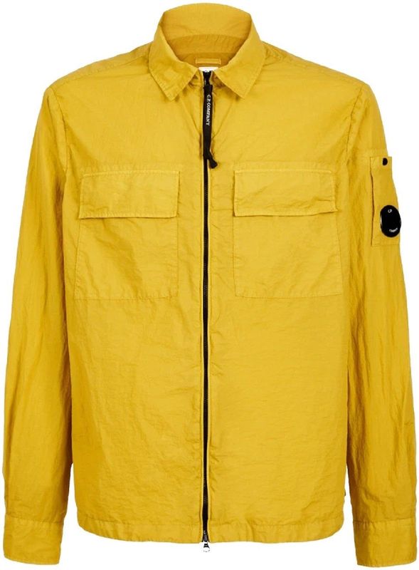 C.p. Company - Windbreaker Jacket - Geel - 100% Polyamide - Lichtgewicht