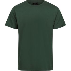 Regatta Heren Pro Cotton Soft Touch T-Shirt (Donkergroen)