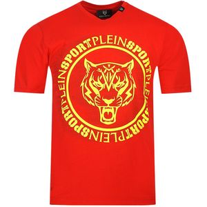 Plein Sport - Scribble Layer Logo - T-shirt - Rood