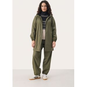 Part Two - Regenjas - Groen - Waterbestendig - Winddicht