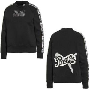 Puma - Pepsi X - Lange Mouw Trui - Zwart