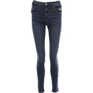 Gant Dames Nella Indigo Reis Skinny Jeans (Blauw)