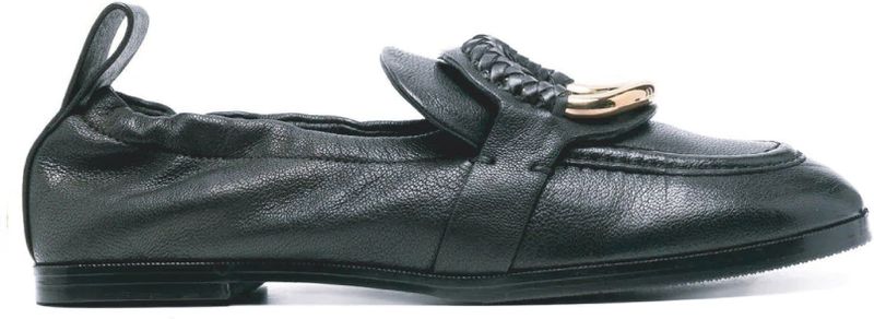 See by Chloé - Hana - Loafers - Zwart - Kalfsleer