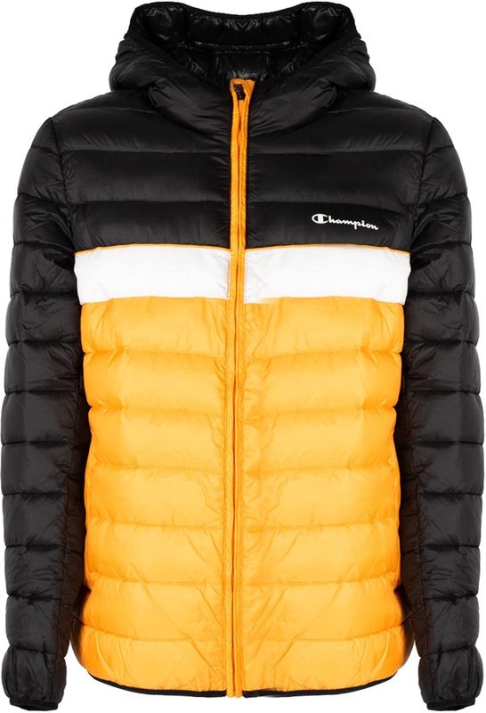 Champion - Jas - Zwart - Gewatteerd - Met Capuchon - Voor Mannen