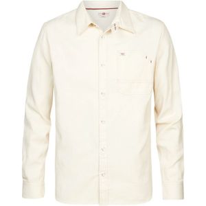 Petrol Industries - Heren Overhemd met lange mouwen - Wit