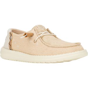 HEYDUDE Wendy Ambachtelijk Boho Katoenen Damesschoenen Tan
