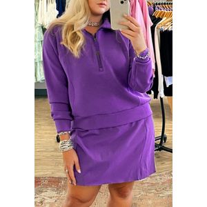 Ritkraag Casual Jurk