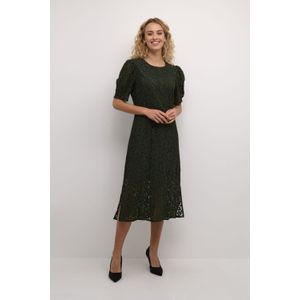 Jurk CREbana Feminine green