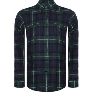 Dockers - Geruit Overhemd - Groen/Navy