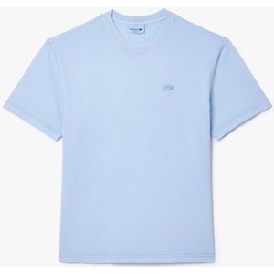 Lacoste - Natural Dyed - T-shirt - Blauw
