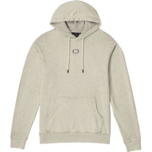 Criminal Damage - Essential Distressed Washed - Hoodie - Powder Beige
