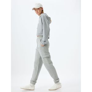 Koton - Harembroek - Lichtgrijs - Tapered - High Waist