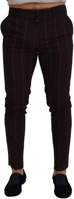 Dolce & Gabbana - Main Line - Broek - Bruin - Heren - Wol