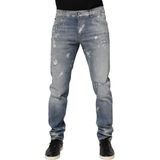 Jeans - Slim Fit - Versleten