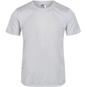 Regatta Heren Fingal Edition Marl T-Shirt (Zilvergrijs)