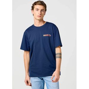 Wrangler - Big Graphic - Tshirt - Navy