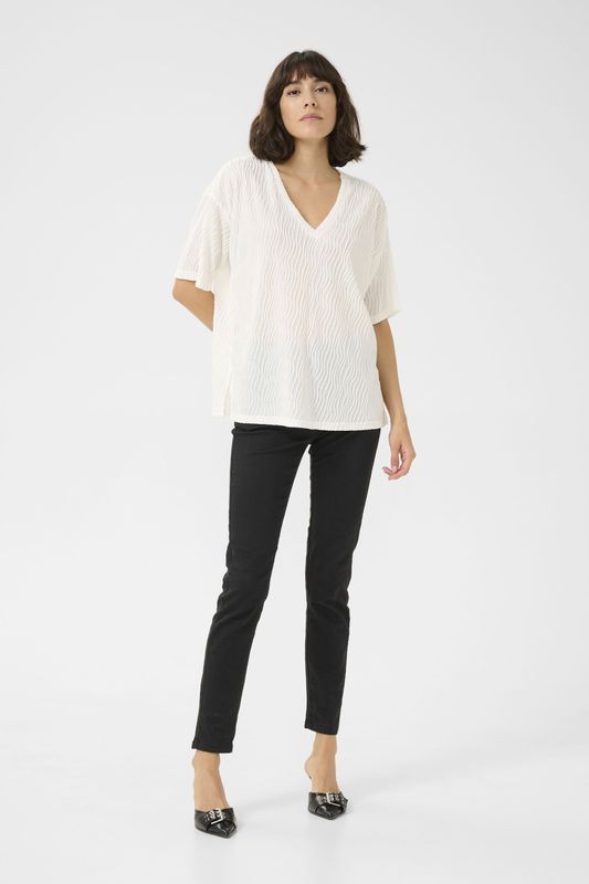 T-shirt - 90% Polyamide - 10% Elastaan - Loose Fit - Elleboog Lengte