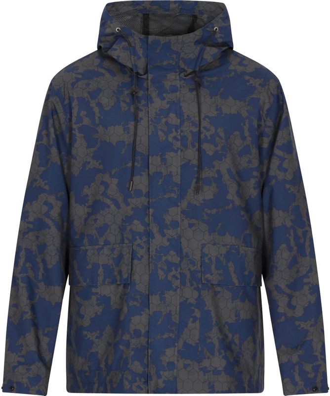 Mo - Anorak - Donkergrijze Marinecamouflage - Heren Jas