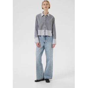 Overhemd met lang mouwen KBBeatrice Casual fit blue white