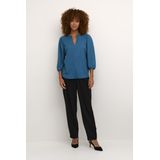 Blouse - Legion Blue - Regular Fit - Lange Mouwen