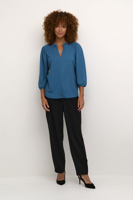 Blouse - Legion Blue - Regular Fit - Lange Mouwen