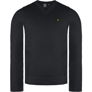 Lyle & Scott Merino Golf Heren Zwarte Trui