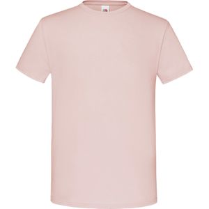 Fruit of the Loom Heren Iconisch 150 T-Shirt (Poederroos)