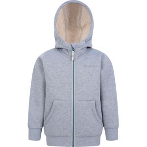 Mountain Warehouse Kinder/Kids Alpine II Full Zip Hoodie (Lichtgrijs)