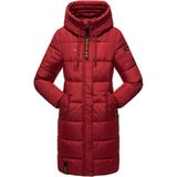 Marikoo dames winterjas – Lange gewatteerde jas met capuchon & zakken