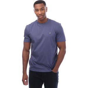 Men's Hugo Boss Double B Monogram T-Shirt in Navy
