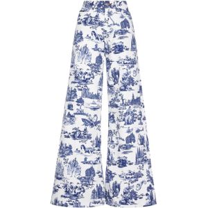 Denim Korte Broek En Plein Air