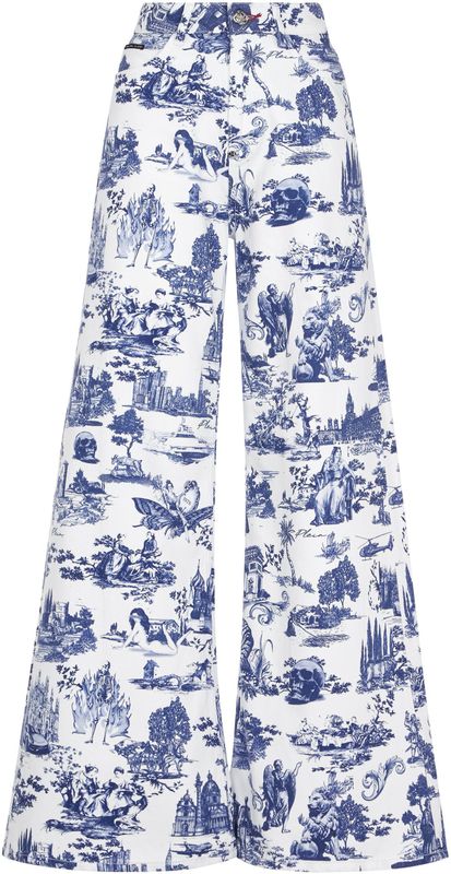 Denim Korte Broek En Plein Air