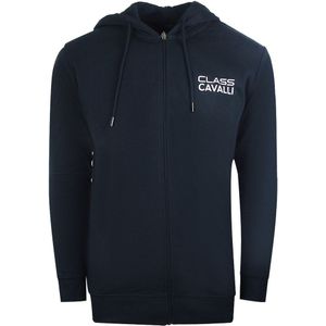 Cavalli-klasse - Hoodie - Marineblauw - Met Rits - Merklogo