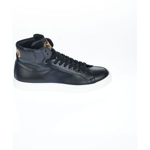 Pantofola D'Oro Heren Zwart Leder Sneaker - Maat 38