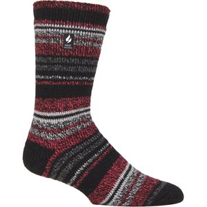 Heat Holders Heren extra dikke warme thermo sokken - Zwart (Bari)