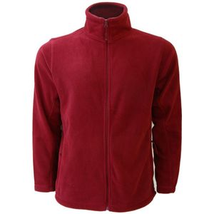 Russell Heren Full Zip Outdoor Fleece Jacket (Klassiek rood)