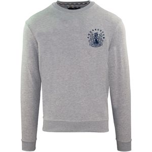 Aquascutum Aldis Chest Logo Grey Sweatshirt