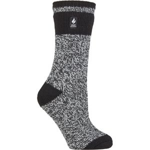 Heat Holders Dames Dikke Warme Thermische Sokken - Zwart (Sydney)