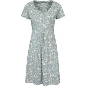 Mountain Warehouse Dames/Dames Essentials Lora Floral Skater Dress (Lichtgroen)
