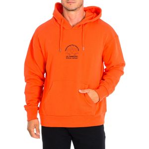 La Martina - Hoodie - Oranje - 100% Katoen
