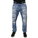 Dolce & Gabbana - Jeans - Blauw - Katoen