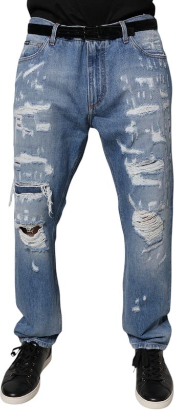 Dolce & Gabbana - Jeans - Blauw - Katoen