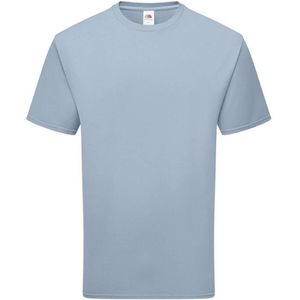 Fruit of the Loom Katoenen uniseks T-shirt voor volwassenen (Mineraalblauw)