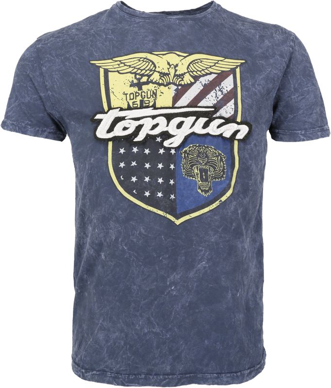 Top Gun - Insignia TG20191064 - T-shirt - Zwart