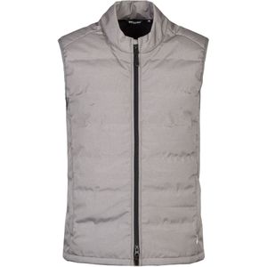 Heren Geïsoleerd Fleece Gevoerd Gilet voor de Winter | Heat Holders | Midweight Volledige Rits Bodywarmer - Grijs